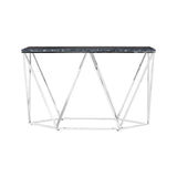 Allure Rectangular Console Marble Table
