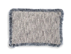 Cushion Nami rectangular mademoiselle blue