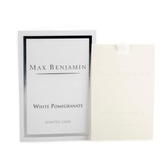 Max Benjamin - White Pomegranate Scented Card