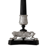 Candle Holder Perignon Nickel/Black