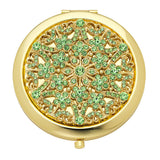 Compact Mirror -Peridot "August"