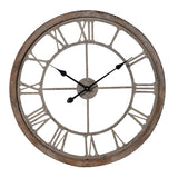 Round Cut-out Roman Numerals Wall Clock